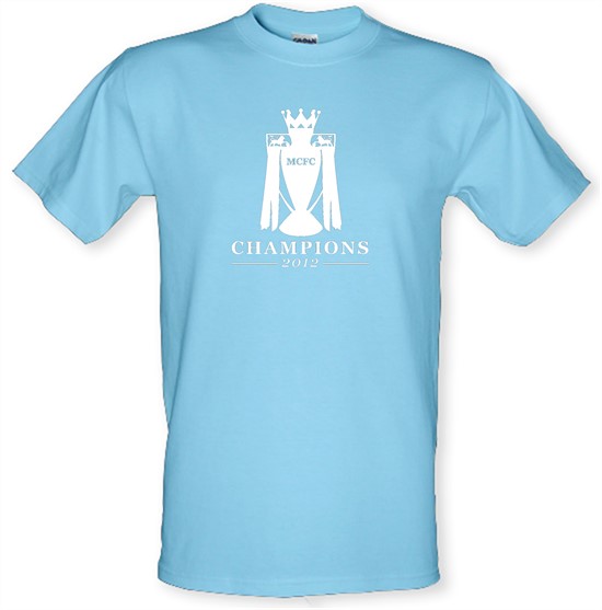 MCFC Champions 2012 t-shirts